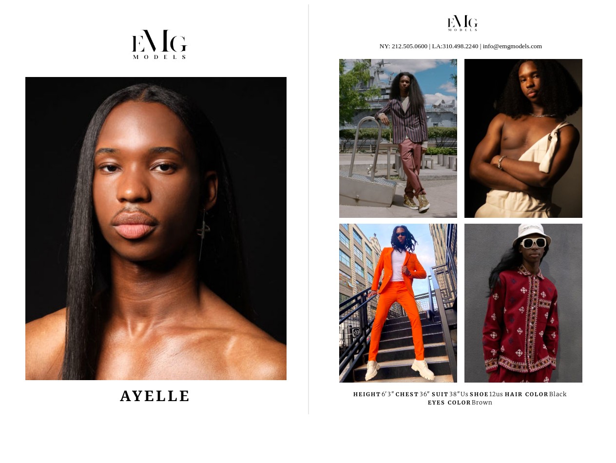 Ayelle compcard