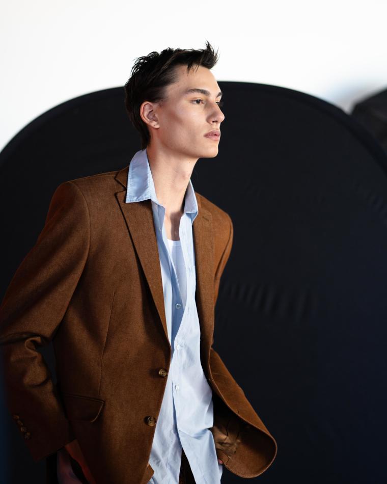 Owen Witmer - fashion model portfolio photo 9
