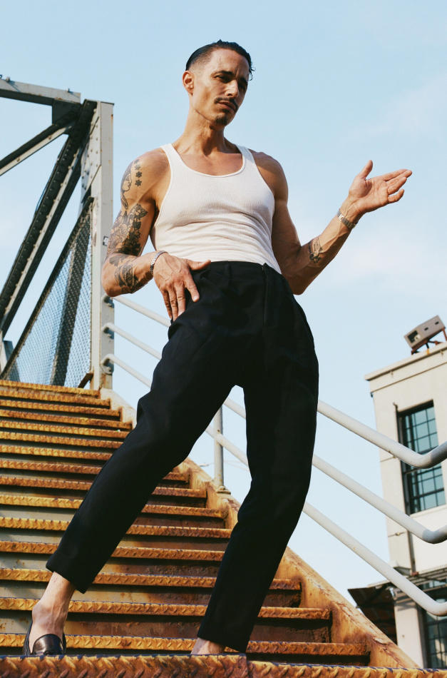 Laurent Caillat - fashion model portfolio photo 10