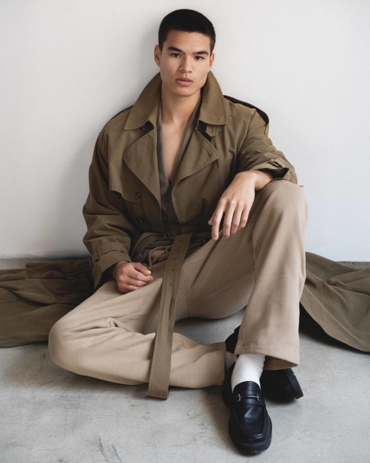 Isaac Frimston - fashion model portfolio photo 13