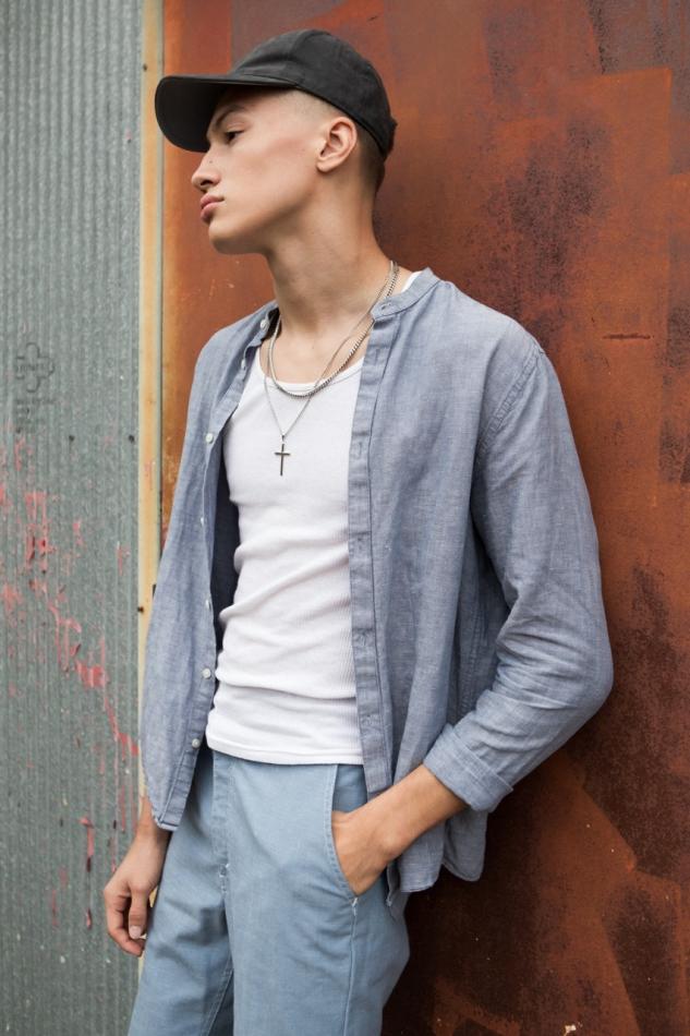 Thomas Gunion - fashion model portfolio photo 3