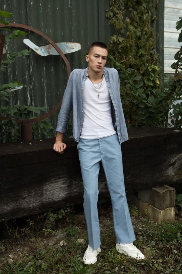Thomas Gunion - fashion model portfolio photo 2