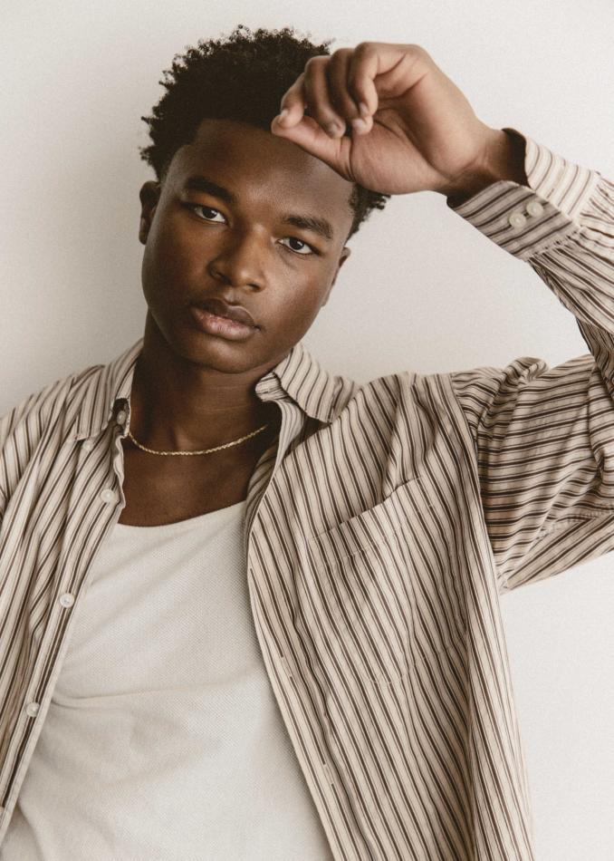 Demetrius Wells - fashion model portfolio photo 10