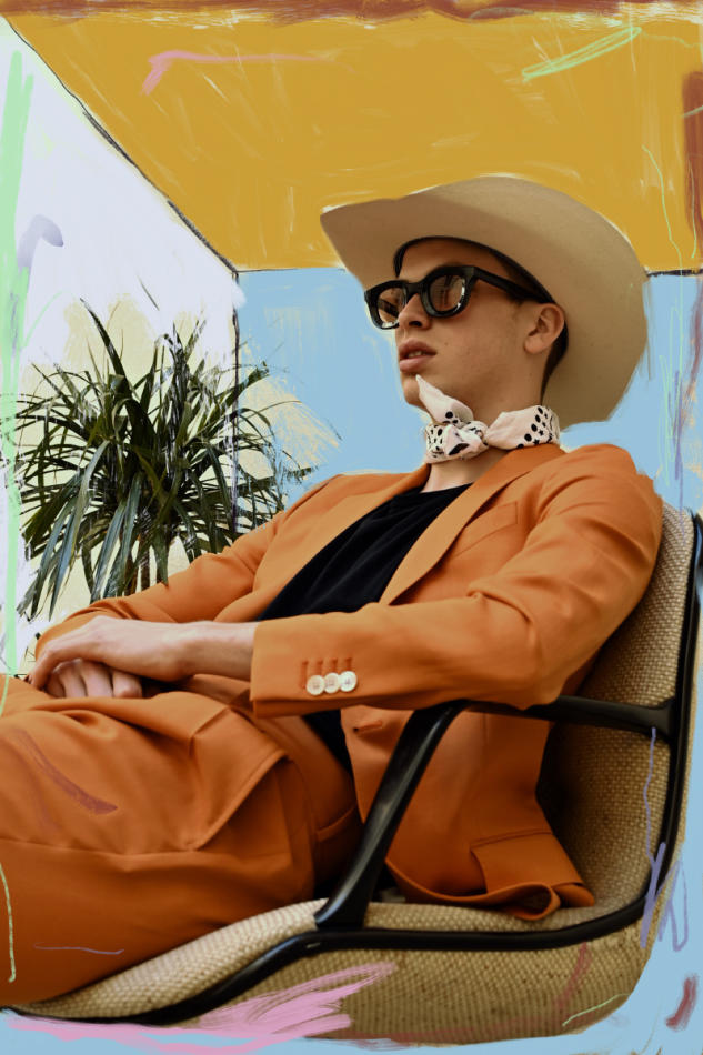 Yannick Booth - fashion model portfolio photo 6