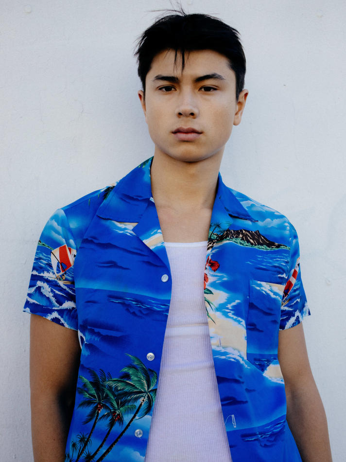 Sebastian Chan - fashion model portfolio photo 9