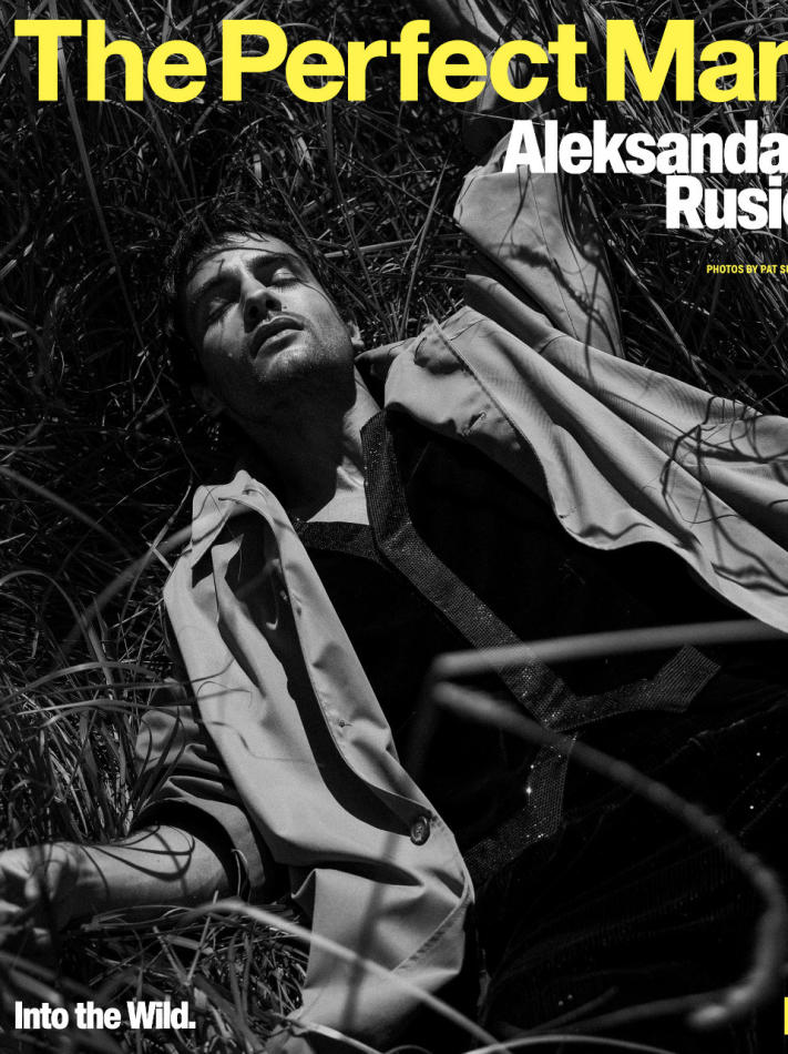 Aleksandar Rusić - fashion model portfolio photo 15