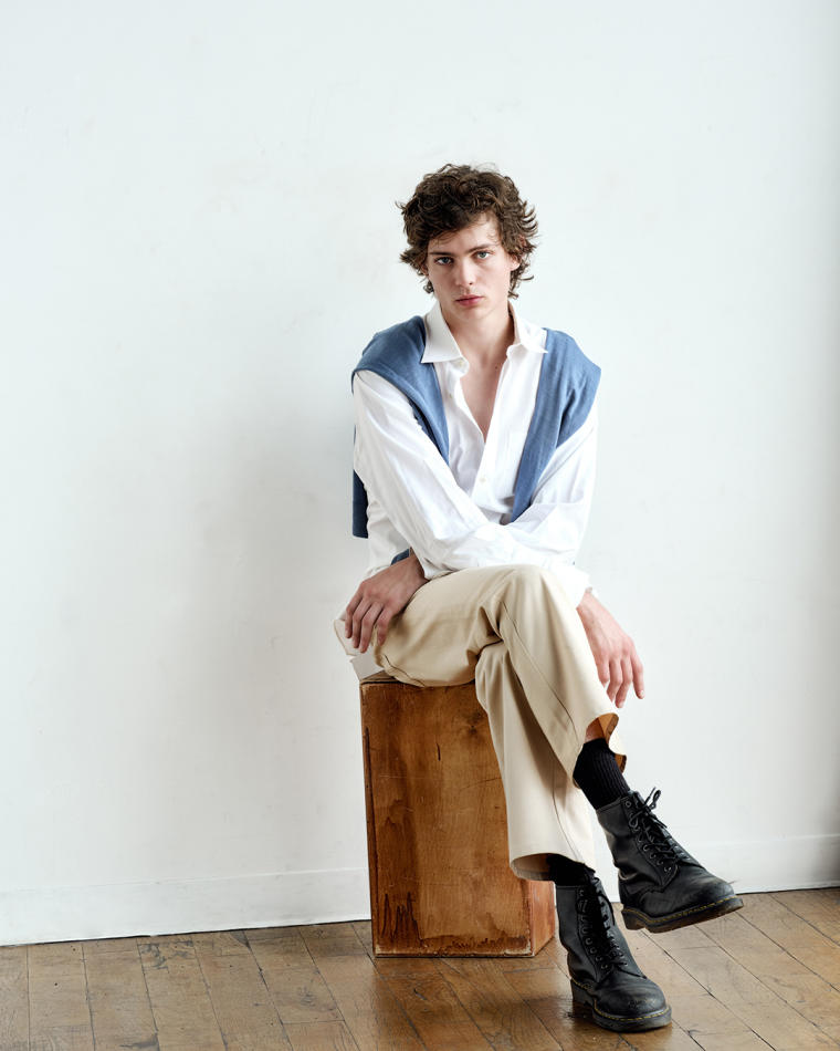 Jordan Barnes - fashion model portfolio photo 10