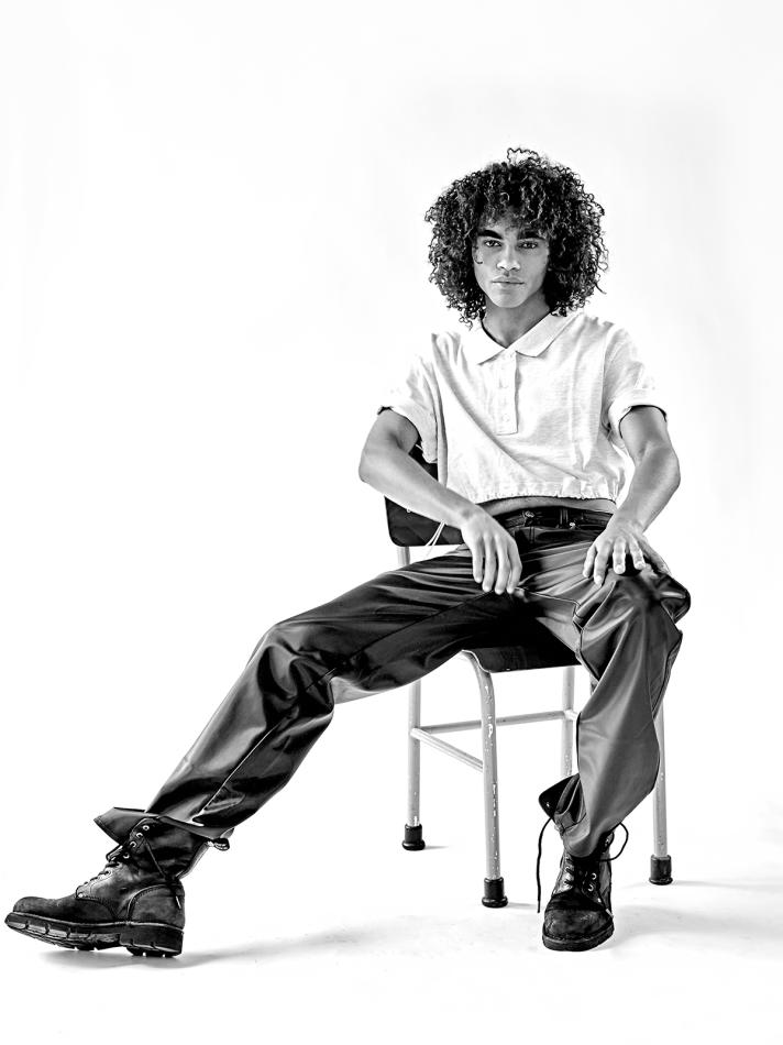 Dylan Hasselbaink - fashion model portfolio photo 22