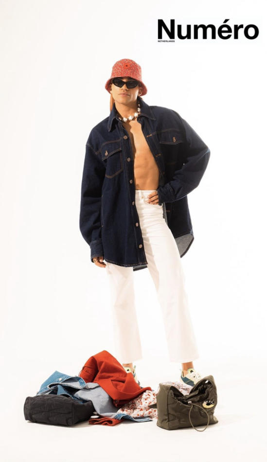Dylan Hasselbaink - fashion model portfolio photo 9