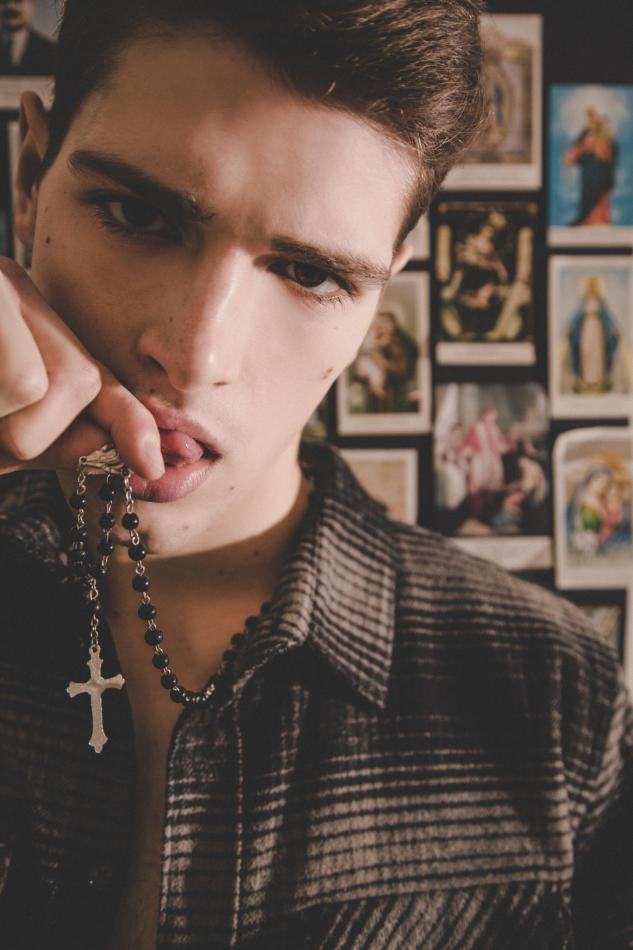 Pietro Battarra - fashion model portfolio photo 13
