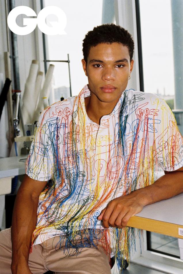 Reece Myles - fashion model portfolio photo 5