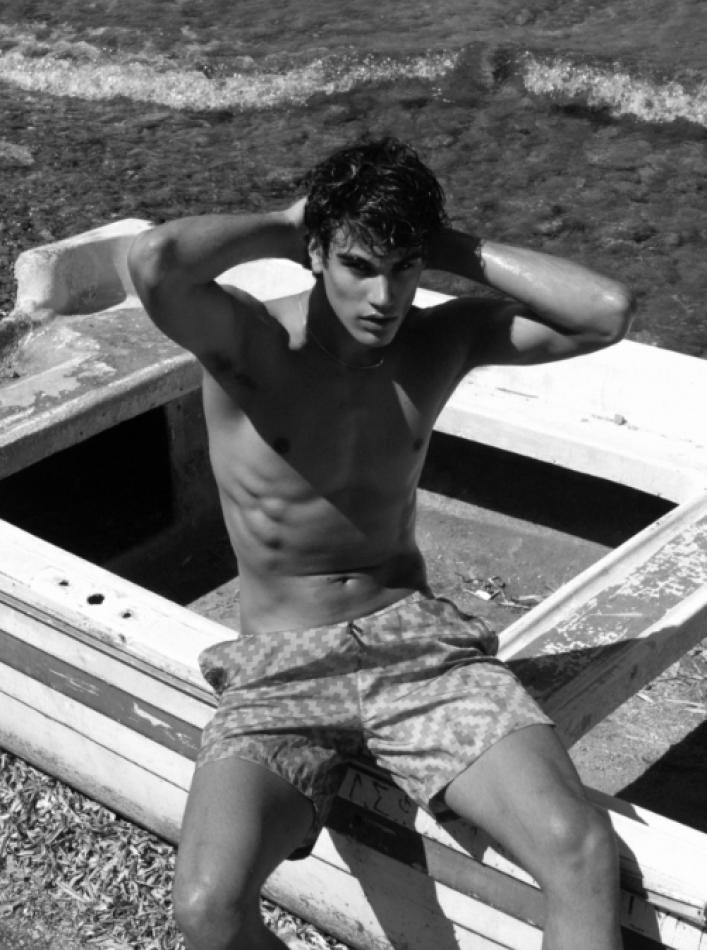 George Pantazis - fashion model portfolio photo 9