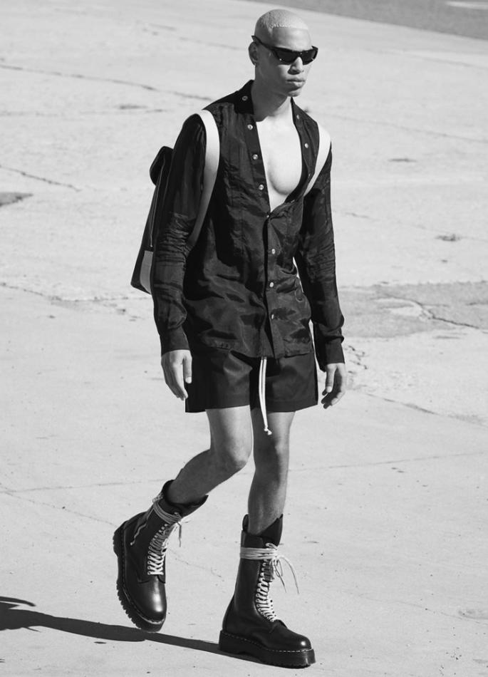 Darien Mann - fashion model portfolio photo 7