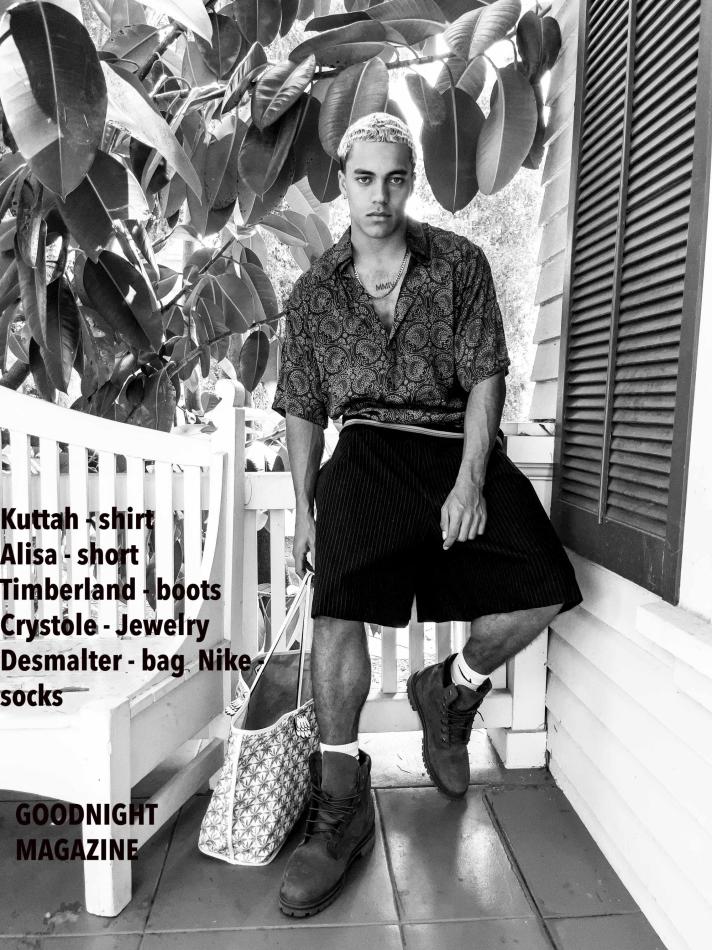 Blake Bamgbose - fashion model portfolio photo 10