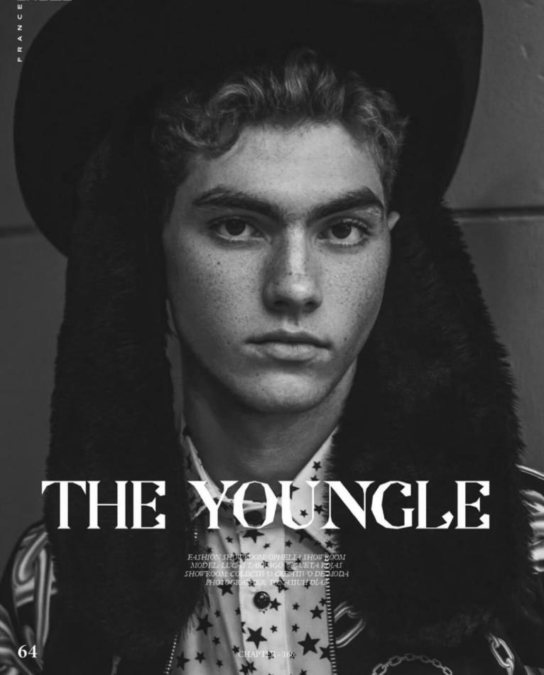Lucas Tarrago - fashion model portfolio photo 2