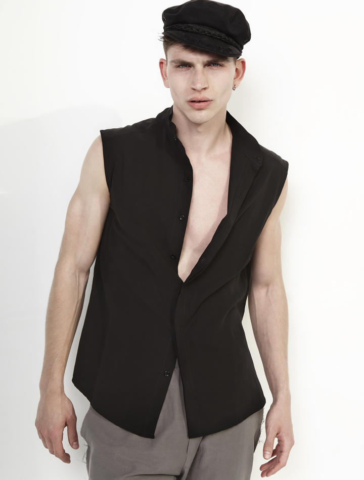 Panos Athanasiou - fashion model portfolio photo 19