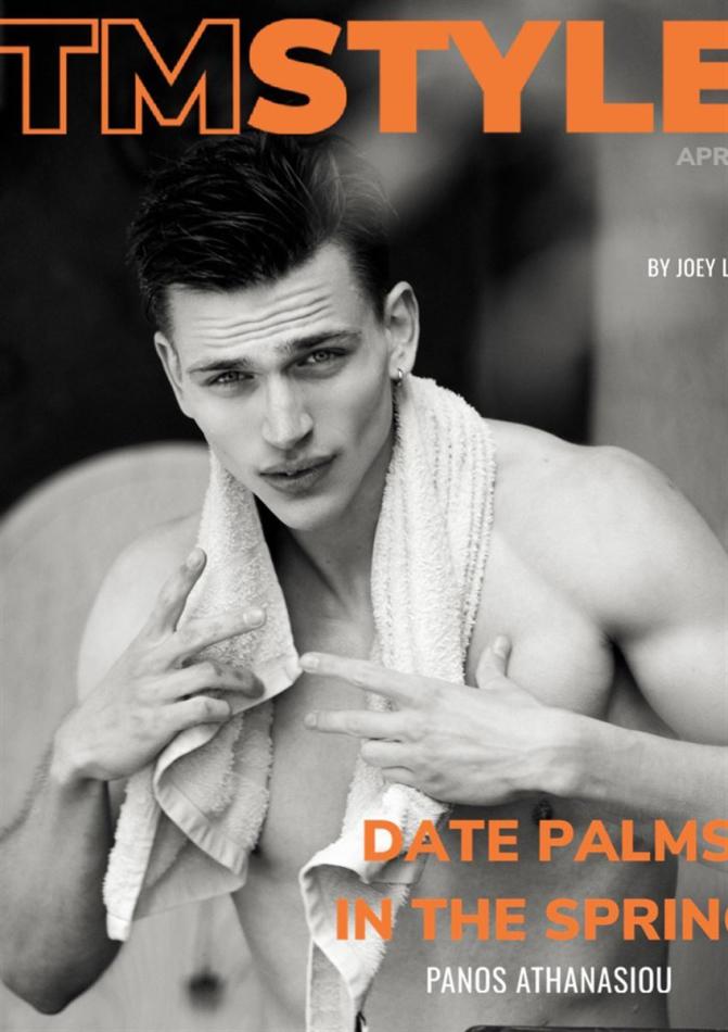 Panos Athanasiou - fashion model portfolio photo 3