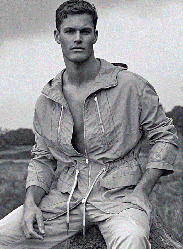 Tyler Maher - fashion model portfolio photo 1