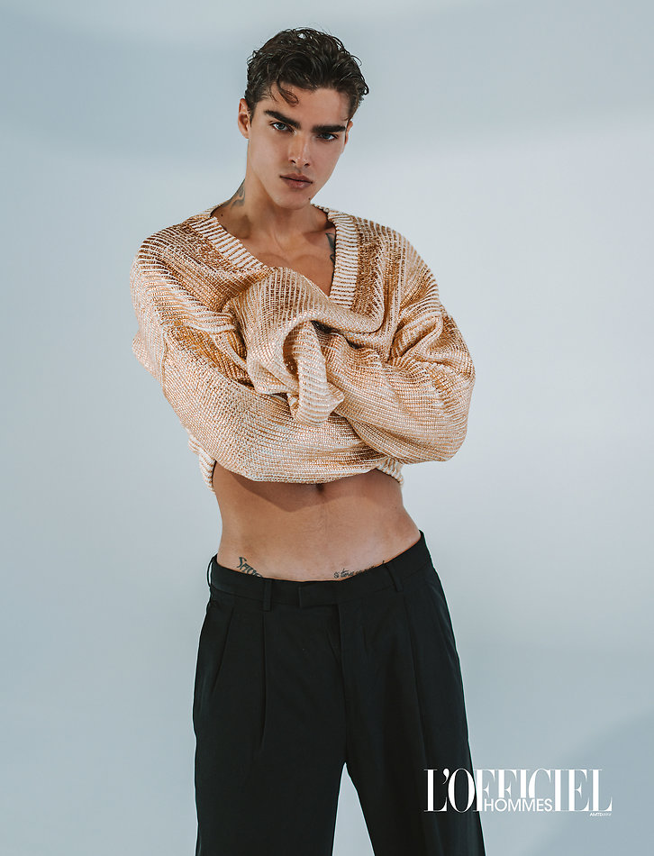 Simone Stravolo - fashion model portfolio photo 2
