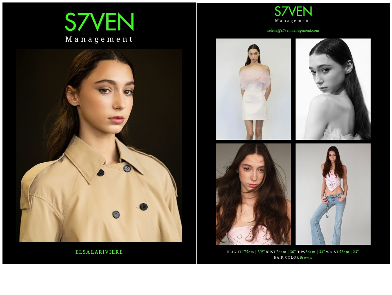 ELSA LARIVIERE compcard